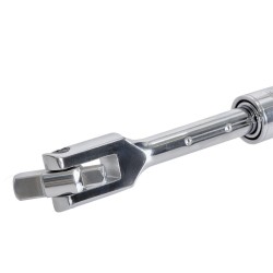 In lengte verstelbaar wringijzer - uitschuifbaar - telescopisch wringijzer 1/2 + 3/8 inch.