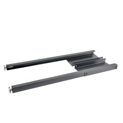 Set steunpoten – werkbladondersteuning voor de zwarte premium serie