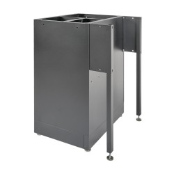 Werkplaatskast met 7 laden 68 x 46 x 91 cm. matzwart