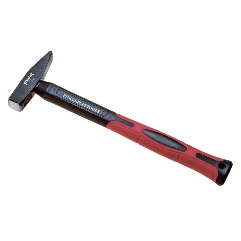 Bankhamer - 200 gram met antislip fiberglas steel.