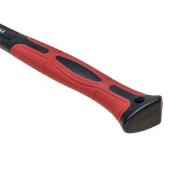 Professionele klauwhamer 500 gram met antislip fiberglas steel.