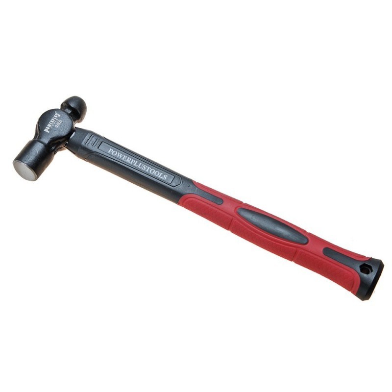 Lichte bolkophamer 230 gram – bolhamer – smeedhamer met anti slip fiberglas steel