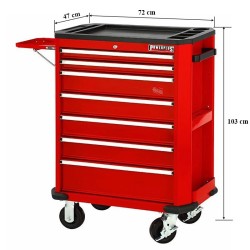 GEREEDSCHAPWAGEN PP-T 0670-7 LADEN MET QUICK LOCK SNELSLUITING