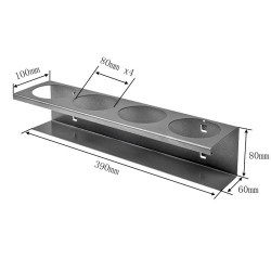 Fleshouder – spuitbushouder – flessenhouder van staal