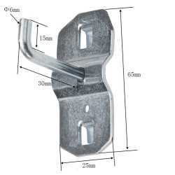 Enkele haak kopen. Webshop Powerplustools.nl