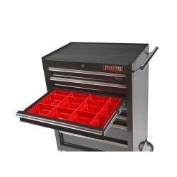 Kunststof bak 150 x 150 x 45 mm voor gereedschapswagen