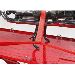 Set spanbanden / sjorbanden met ratelsysteem zonder ijzeren haken