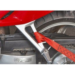 Set spanbanden / sjorbanden met ratelsysteem zonder ijzeren haken