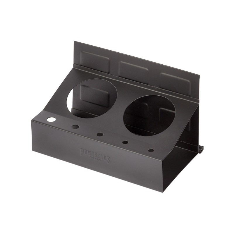 Magnetische houder zwart voor 2 spuitbussen