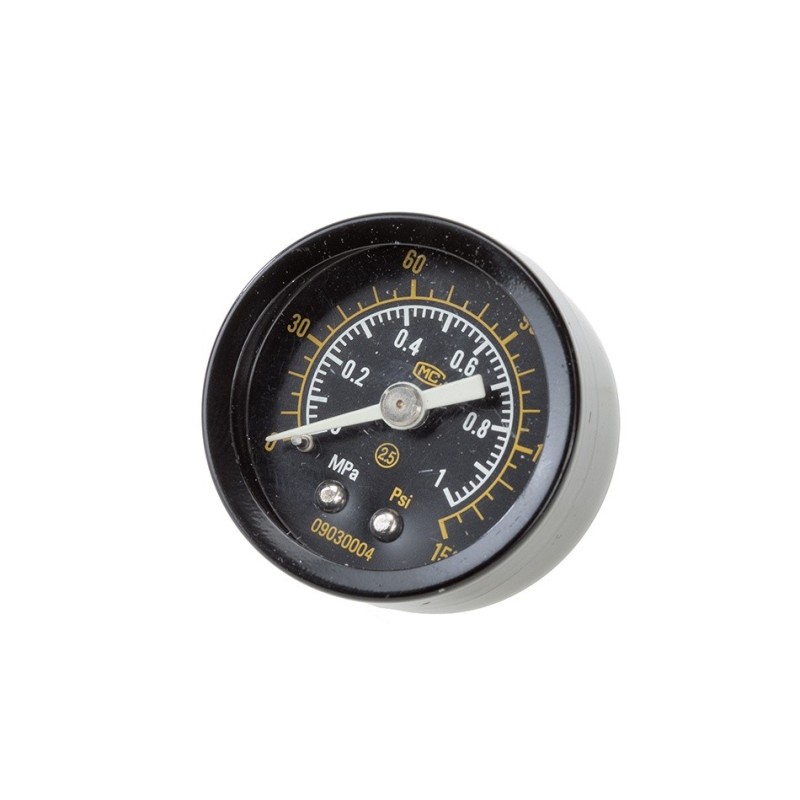 Meter van drukregelaar voor straalcabine