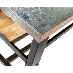 Werkbank zwart 150 cm online kopen. Webshop Powerplustools.nl