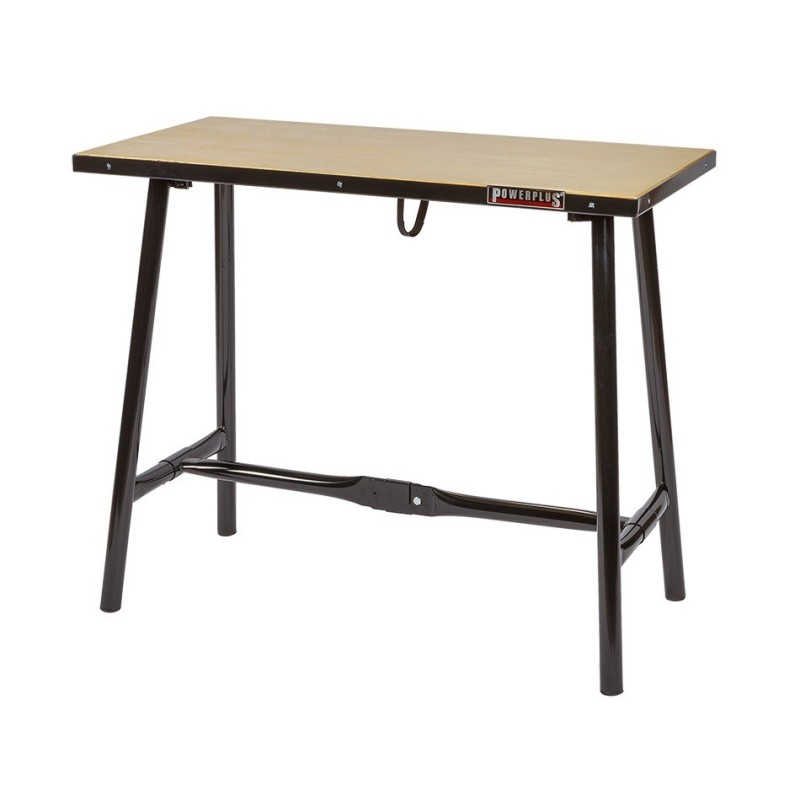 Inklapbare werkbank 120 cm kopen. Webshop Powerplustools.nl