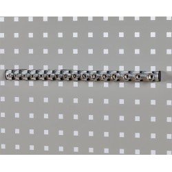 Magnetische houder voor 16 doppen / doppenrail voor 1/4" doppen / doppenhouder