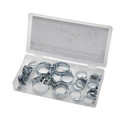 Assortiment 26 slangklemmen - slangklem set 26 stuks