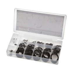 Assortiment 300 borgveren -  zekeringsringen set  -  borgringen - borgring.