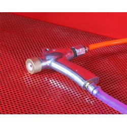 Straalcabine met afzuiging 400 Liter