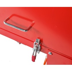 Straalcabine met afzuiging 400 Liter