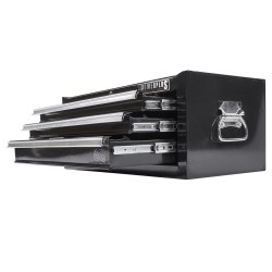 Gereedschapswagenset  zwart 16 laden met quick lock