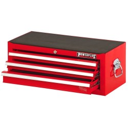 Kunststof bak / vakverdeling 3 vakken 270 x 185 x 38 mm voor gereedschapswagen