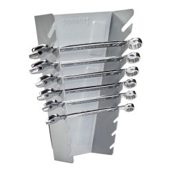 Magnetische gereedschaphouder voor 10 sleutels - grijs