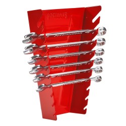 Magnetische gereedschaphouder voor 10 sleutels - rood