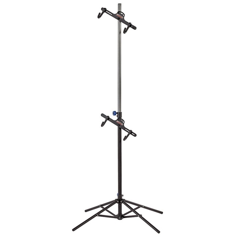 Presentatie standaard fiets - Fiets ophangsysteem voor 2 fietsen -  fietsmontagestandaard - fietsophangsysteem - fiets ophangen - Powerplustools