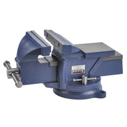 Bankschroef 200 mm. draaibare uitvoering  met aambeeld