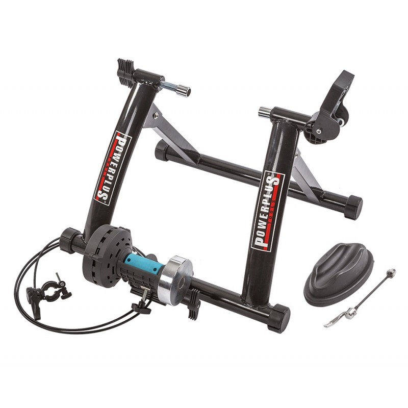 Scheiden wit Storing Magnetische fietstrainer voor binnen - indoor fietstrainer voor racefiets  en mountainbike - Powerplustools