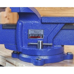 Bankschroef 200 mm. draaibare uitvoering  met aambeeld