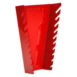 Gereedschapsbord rood 100 x 61 cm inclusief magnetische haken en houders - Gereedschapbord.