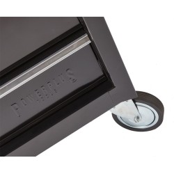 Werkbank met gereedschapswagen zwart online kopen. Webshop Powerplustools.nl