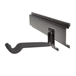 Metalen strip 60 x 10 x 1.8 cm  tuingereedschap ophangen - opbergen - opbergsysteem - ophangsysteem  aan de muur.