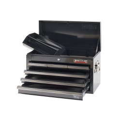 Gereedschapswagenset  zwart 16 laden met quick lock