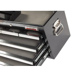 Gereedschapswagenset  zwart 16 laden met quick lock