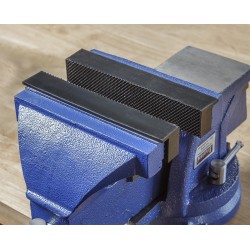 Set (2 st.) zachte bekken (kunststof met magneten) 15,5 x 3 cm. incl. groeven - voor bankschroef