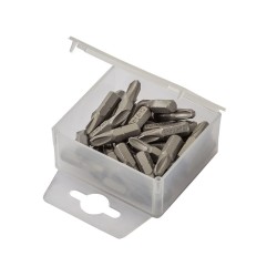 PH3 x 25 mm Phillips bits - 40 stuks in kunststof box - bitset - Phillips bitjes