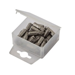 PZ3 x 25 mm Pozidriv bits - 40 stuks in kunststof box - bitset - Pozidriv bitjes
