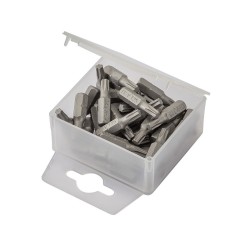 T25 x 25 mm Torx bits - 40 stuks in kunststof box - bitset - Torx bitjes