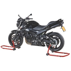 Paddockstand voorwiel / voorvork  verstelbaar - rood