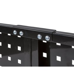 Gereedschapsbord zwart 150 x 61 cm