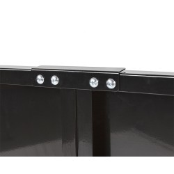 Gereedschapsbord zwart 150 x 61 cm voor magnetisch gereedschap - Gereedschapbord.