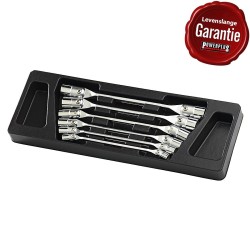 Kniesleutelset 6 delen metrisch in module