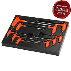 Torx -/ Inbus sleutelset 10 delen in module