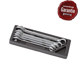 Ring-steeksleutelset 5 delen in module