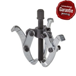 Poelietrekker 3 armig, 3 armen - 75 mm armlengte - max. open 75 mm.