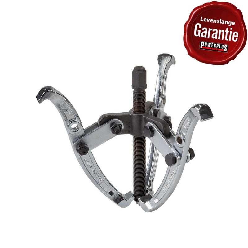 Poelietrekker 3 armig, 3 armen - 150 mm armlengte - max. open 175 mm.