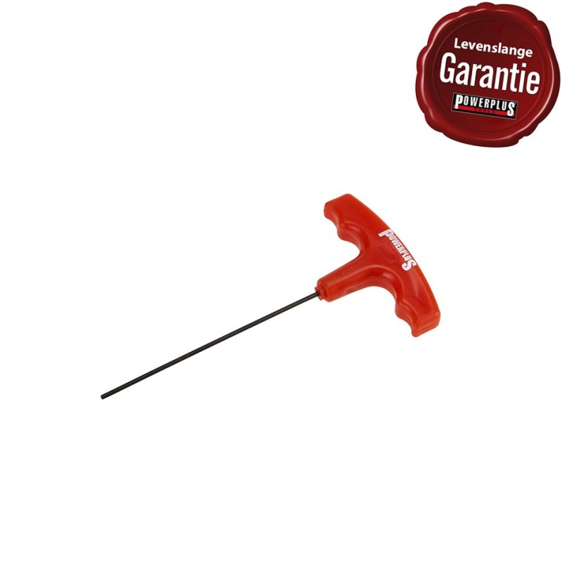 Inbussleutel 2 mm T greep - Levenslange garantie