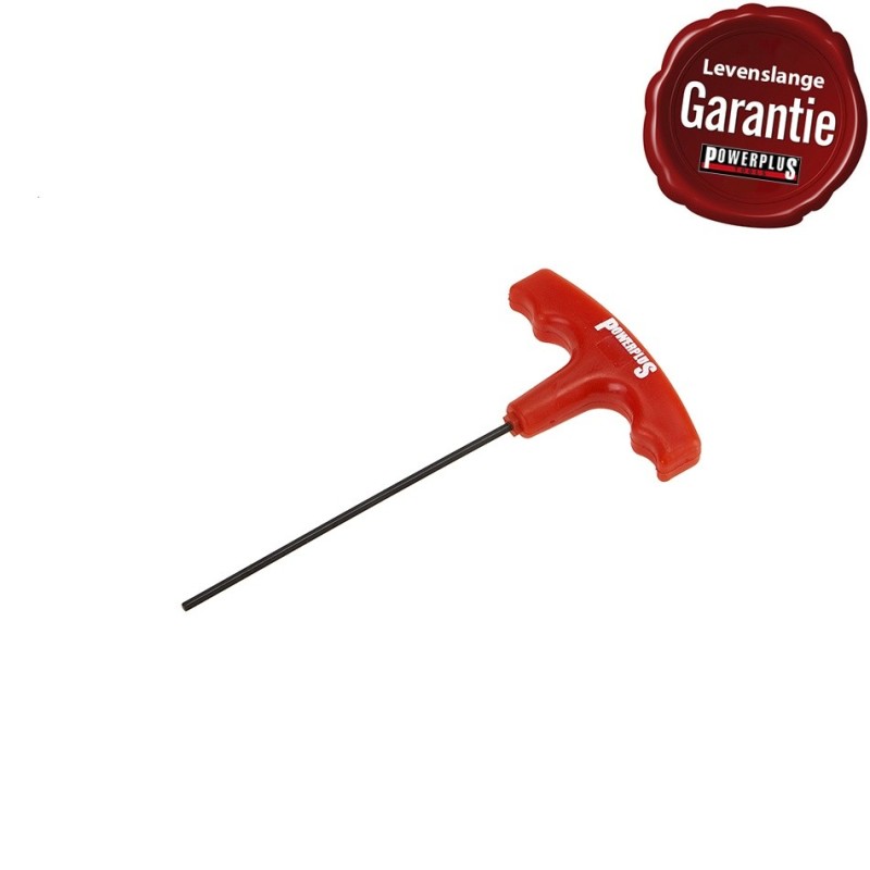 Inbussleutel 2.5 mm T greep - Levenslange garantie