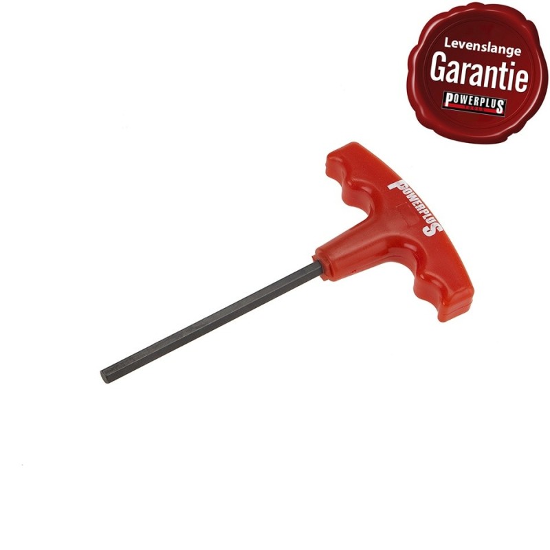Inbussleutel 6 mm T greep - Levenslange garantie