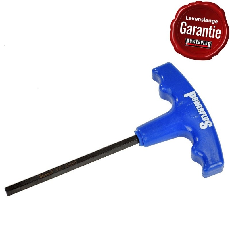 Inbussleutel 1/4" T greep - Levenslange garantie